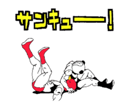 Pro-wrestling move's animated stickers sticker #15545730