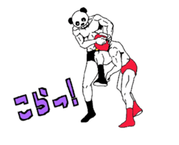 Pro-wrestling move's animated stickers sticker #15545733