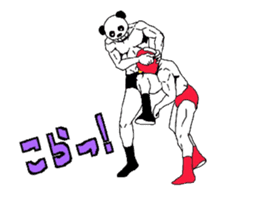 Pro-wrestling move's animated stickers sticker #15545733