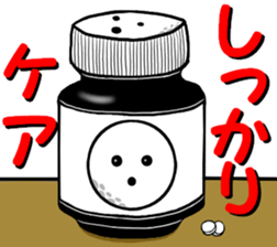 Golfball Man2 sticker #15545907