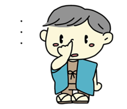 It is the ghost Haru of the child. sticker #15545981