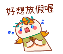 Virgo's funny daily life stickers sticker #15546544