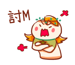 Virgo's funny daily life stickers sticker #15546554
