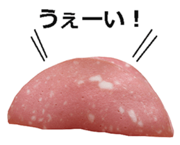 Bologna sausage sticker #15546593
