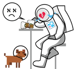 Spaceman Mr'Harry sticker #15546699