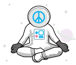 Spaceman Mr'Harry sticker #15546700