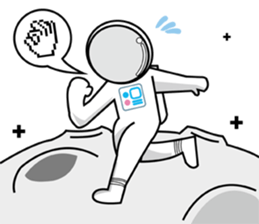 Spaceman Mr'Harry sticker #15546703