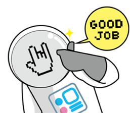 Spaceman Mr'Harry sticker #15546705