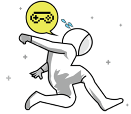 Spaceman Mr'Harry sticker #15546707