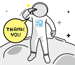 Spaceman Mr'Harry sticker #15546708