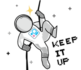 Spaceman Mr'Harry sticker #15546709