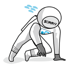Spaceman Mr'Harry sticker #15546711