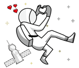 Spaceman Mr'Harry sticker #15546713