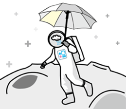 Spaceman Mr'Harry sticker #15546715