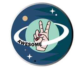 Spaceman Mr'Harry sticker #15546716