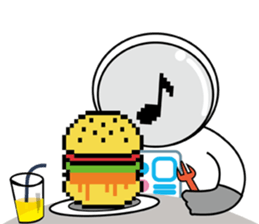 Spaceman Mr'Harry sticker #15546718