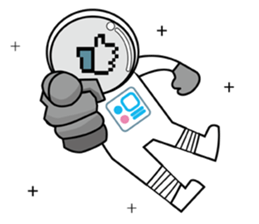 Spaceman Mr'Harry sticker #15546724