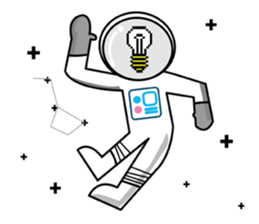 Spaceman Mr'Harry sticker #15546725