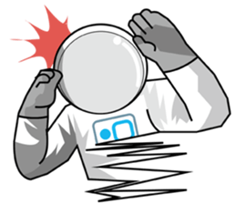 Spaceman Mr'Harry sticker #15546726