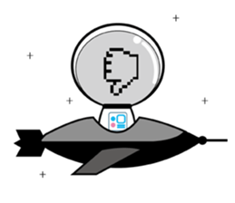 Spaceman Mr'Harry sticker #15546733