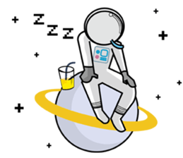Spaceman Mr'Harry sticker #15546736