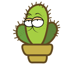 Cuties cactus sticker #15546794