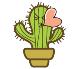 Cuties cactus sticker #15546795