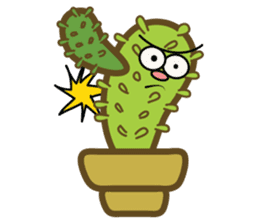 Cuties cactus sticker #15546797