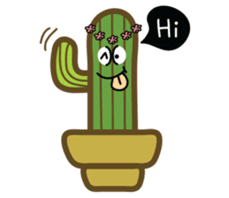 Cuties cactus sticker #15546800
