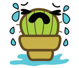 Cuties cactus sticker #15546801