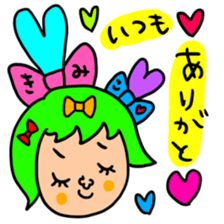 Many set kimi sticker #15547709