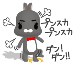 3D Rabbit Lapin & Bunny sticker #15547753