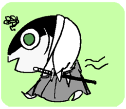The Little SAMURAIVISH sticker #15547854