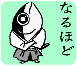 The Little SAMURAIVISH sticker #15547870