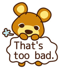 Charlie Koeman Bear 3 (English version) sticker #15548217