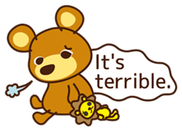 Charlie Koeman Bear 3 (English version) sticker #15548219