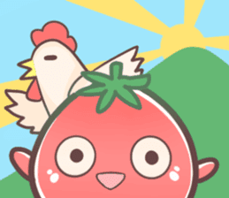 Mini Tomato sticker #15548606