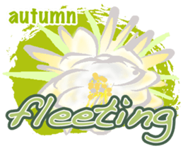 Four seasons flowers 1 sticker #15549383