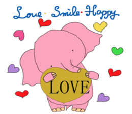 Elephant Elena sticker #15549882