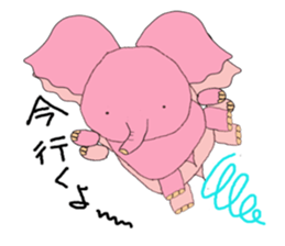 Elephant Elena sticker #15549890