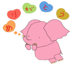 Elephant Elena sticker #15549895