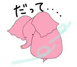 Elephant Elena sticker #15549902