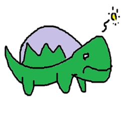 Paleozoic friends sticker #15550150