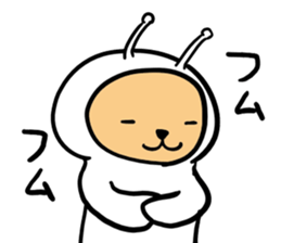 happiness alien 02 sticker #15550369