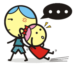 Big boys and little girls-3(Single word) sticker #15550514