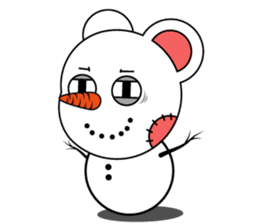 Honest teddy bear sticker #15551120