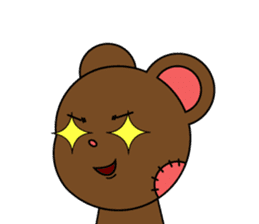 Honest teddy bear sticker #15551121