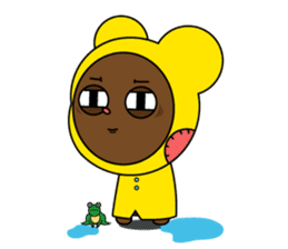 Honest teddy bear sticker #15551130