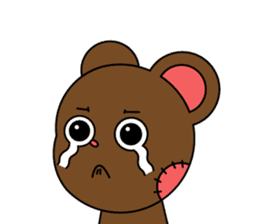 Honest teddy bear sticker #15551131