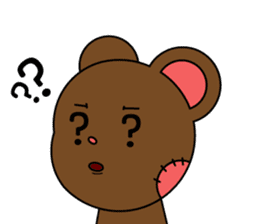 Honest teddy bear sticker #15551136